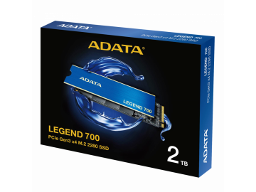 Ổ cứng SSD ADATA Legend 700 2TB NVMe Gen 3x4 (2000MBs/ 1600MBs) - ALEG-700-2TCS - BH 3 Năm