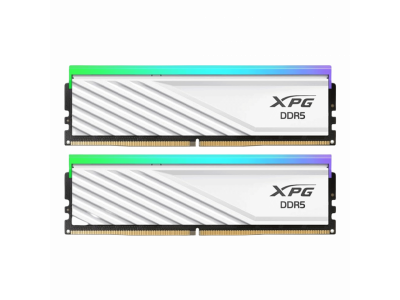 Ram Adata XPG Lancer Blade White RGB 32GB (2x16GB) DDR5 6000Mhz CL36 - AX5U6000C3616G-DTLABRWH - BH 5 Năm