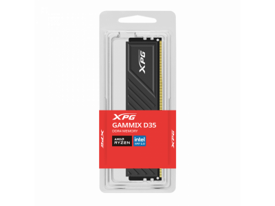 Ram Adata XPG D35G RGB Black 8GB (1x 8GB) DDR4 3200Mhz - AX4U32008G16A-SBKD35G - BH 5 Năm