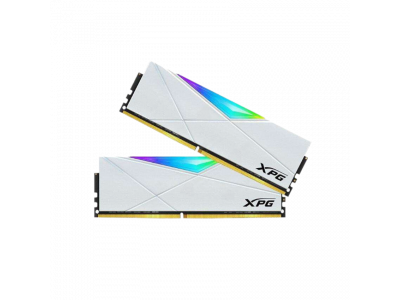 Ram Adata Spectrix D50 RGB White 16GB (1x16GB) DDR4 3200Mhz - AX4U320016G16A-SW50 - BH 5 Năm